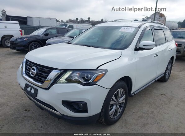 5N1DR2MM4KC620122 2019 NISSAN PATHFINDER White Передня ліва чверть