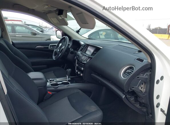 5N1DR2MM4KC620122 2019 NISSAN PATHFINDER White Вид салону спереду