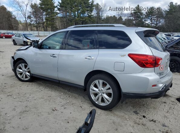 5N1DR2MM5JC665052 2018 NISSAN PATHFINDER Серебряный Задняя левая четверть