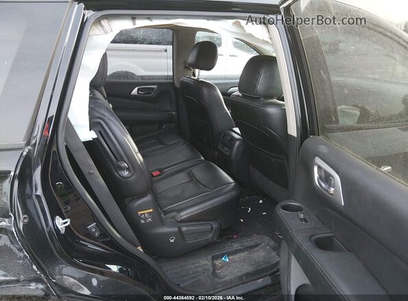 5N1DR2MM6HC645225 2017 NISSAN PATHFINDER Black Vista de la etiqueta del VIN