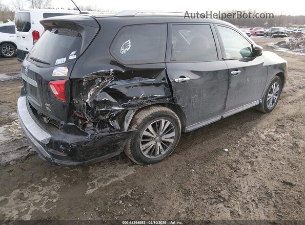 5N1DR2MM6HC645225 2017 NISSAN PATHFINDER Black Trasero derecho