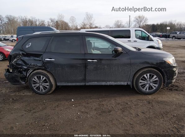 5N1DR2MM6HC645225 2017 NISSAN PATHFINDER Black Vista interior trasera