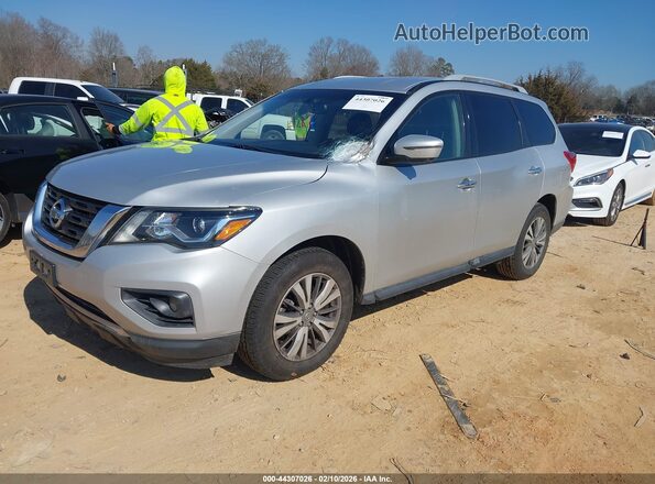 5N1DR2MM6KC613432 2019 NISSAN PATHFINDER Silver Front left