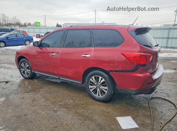 5N1DR2MM7HC625260 2017 NISSAN PATHFINDER Red Tył lewy