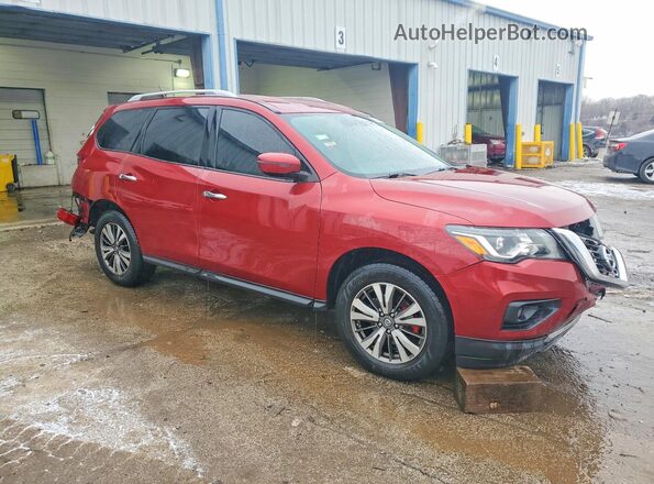 5N1DR2MM7HC625260 2017 NISSAN PATHFINDER Red Przód prawy