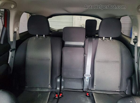 5N1DR2MM7HC625260 2017 NISSAN PATHFINDER Red Widok tylnych siedzeń