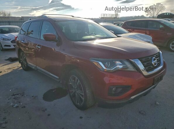 5N1DR2MM7HC651468 2017 NISSAN PATHFINDER Red Front right