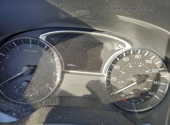 5N1DR2MM7HC651468 2017 NISSAN PATHFINDER Red Instrument cluster view