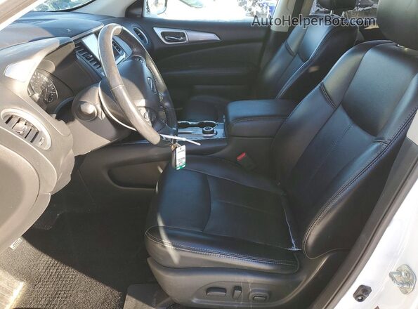 5N1DR2MM7KC608501 2019 NISSAN PATHFINDER White Սալոնի դիմացի տեսք