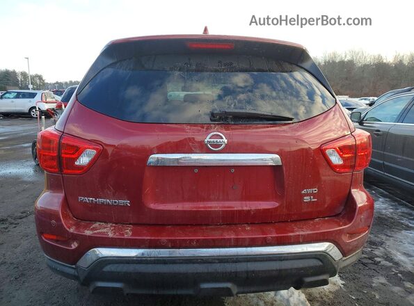 5N1DR2MM7KC614959 2019 NISSAN PATHFINDER Red 