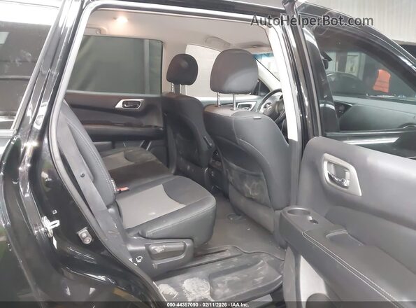5N1DR2MM8JC628772 2018 NISSAN PATHFINDER Black Widok naklejki z numerem VIN