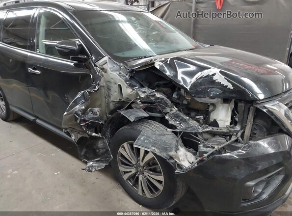 5N1DR2MM8JC628772 2018 NISSAN PATHFINDER Black Widok z przodu