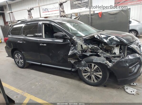 5N1DR2MM8JC628772 2018 NISSAN PATHFINDER Black Widok wnętrza z tyłu