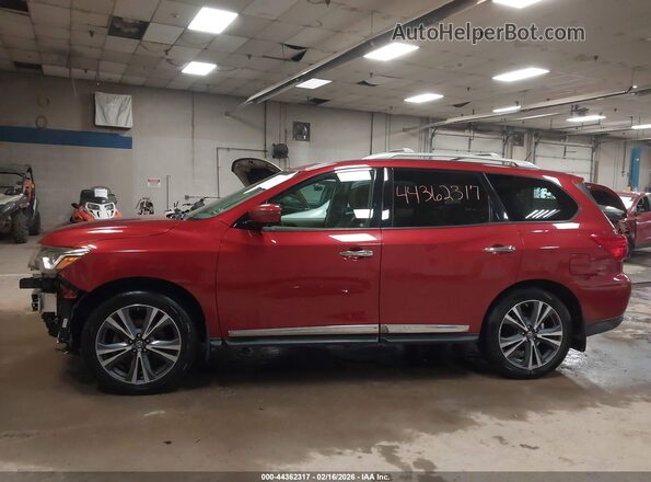 5N1DR2MM9HC618388 2017 NISSAN PATHFINDER Red 
