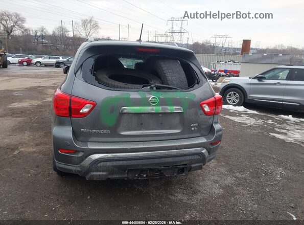 5N1DR2MM9JC612239 2018 NISSAN PATHFINDER Gray 