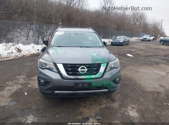 5N1DR2MM9JC612239 2018 NISSAN PATHFINDER Gray Սարքավորումների վահանակի տեսք