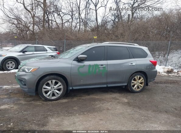 5N1DR2MM9JC612239 2018 NISSAN PATHFINDER Gray 
