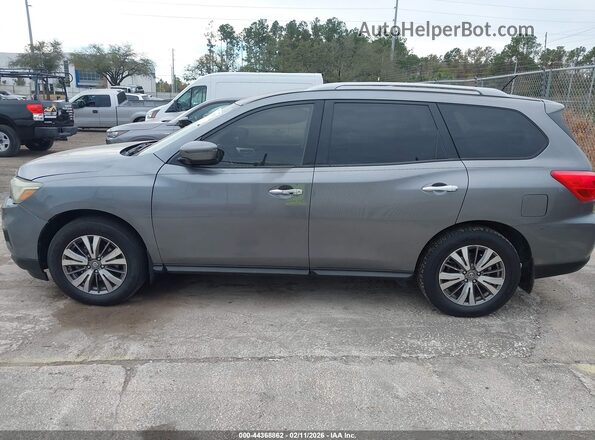 5N1DR2MN0JC645459 2018 NISSAN PATHFINDER Gray 