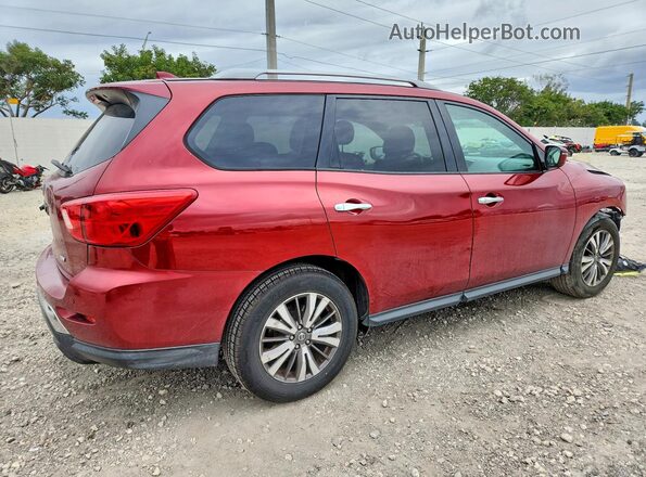 5N1DR2MN1KC595107 2019 NISSAN PATHFINDER Red 