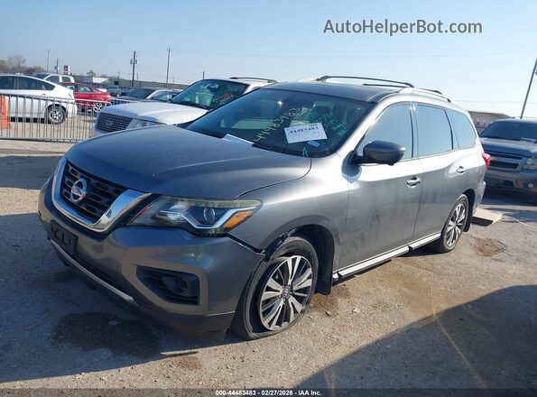 5N1DR2MN2HC658594 2017 NISSAN PATHFINDER Gray Przód lewy