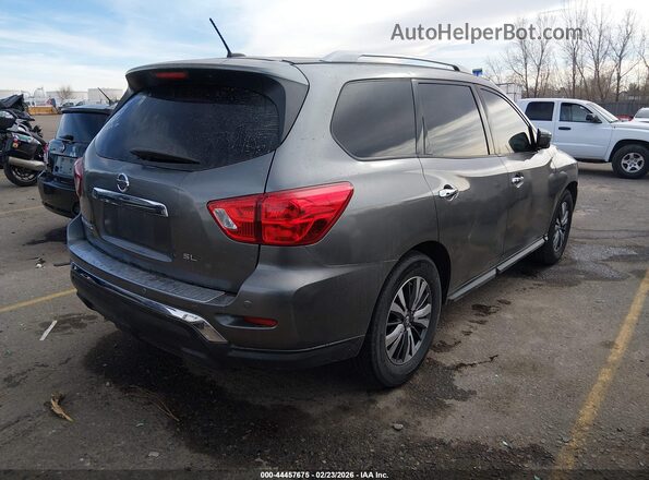 5N1DR2MN2JC654650 2018 NISSAN PATHFINDER Silver 