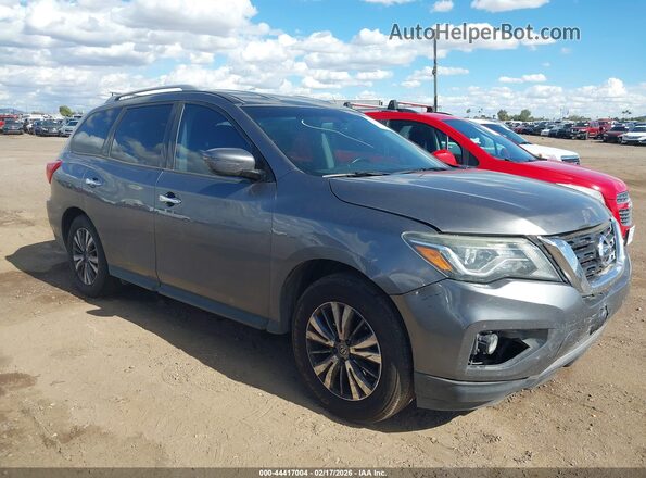 5N1DR2MN2KC618247 2019 NISSAN PATHFINDER Gray 