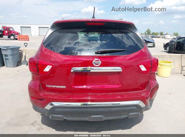 5N1DR2MN5JC617494 2018 NISSAN PATHFINDER Burgundy 