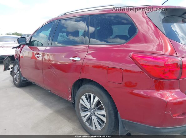 5N1DR2MN5JC617494 2018 NISSAN PATHFINDER Burgundy 