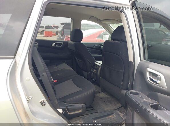 5N1DR2MN6JC629072 2018 NISSAN PATHFINDER Silver VIN sticker view