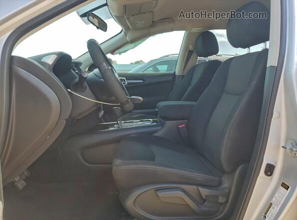 5N1DR2MN8HC670846 2017 NISSAN PATHFINDER Silver წინა სალონის ხედი