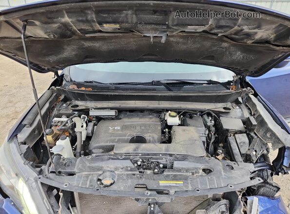 5N1DR2MNXJC657246 2018 NISSAN PATHFINDER Blue Շարժիչի բաժամունքի տեսք