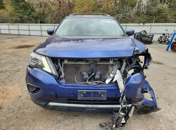 5N1DR2MNXJC657246 2018 NISSAN PATHFINDER Blue Դիմացի տեսք