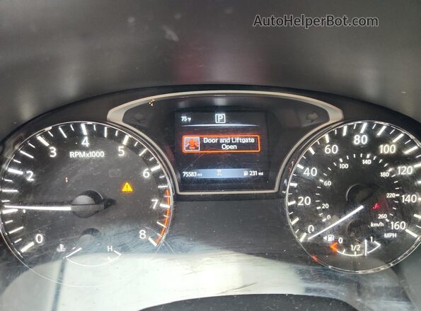 5N1DR2MNXJC657246 2018 NISSAN PATHFINDER Blue Սարքավորումների վահանակի տեսք