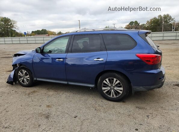 5N1DR2MNXJC657246 2018 NISSAN PATHFINDER Blue Հետևի ձախ