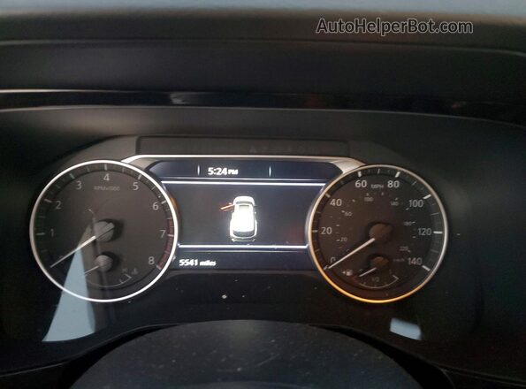 5N1DR3BAXSC290100 2025 NISSAN PATHFINDER Blue Սարքավորումների վահանակի տեսք