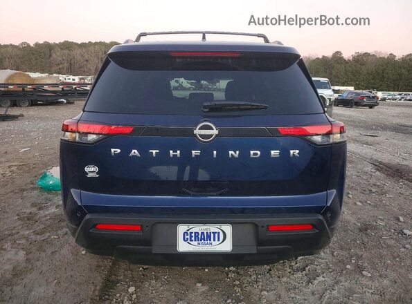 5N1DR3BAXSC290100 2025 NISSAN PATHFINDER Blue Հետևի տեսք