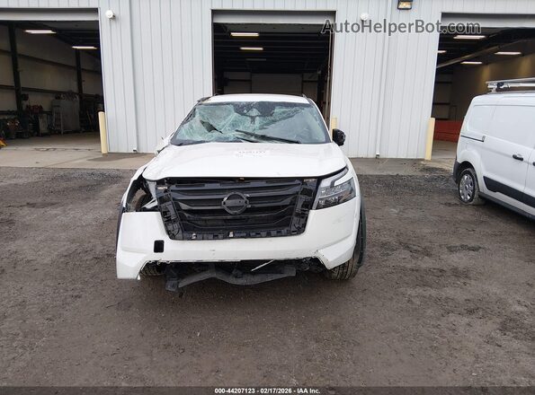 5N1DR3BC3SC251561 2025 NISSAN PATHFINDER White Սարքավորումների վահանակի տեսք