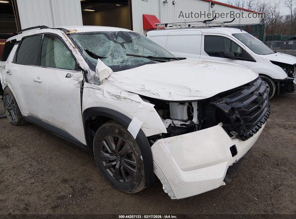 5N1DR3BC3SC251561 2025 NISSAN PATHFINDER White Դիմացի տեսք