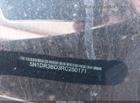 5N1DR3BD3RC250171 2024 NISSAN PATHFINDER Gray Вид підкапотного простору