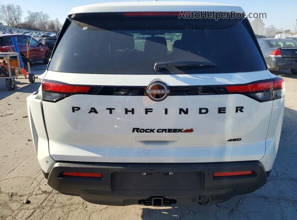 5N1DR3BD9SC315076 2025 NISSAN PATHFINDER White Vista trasera