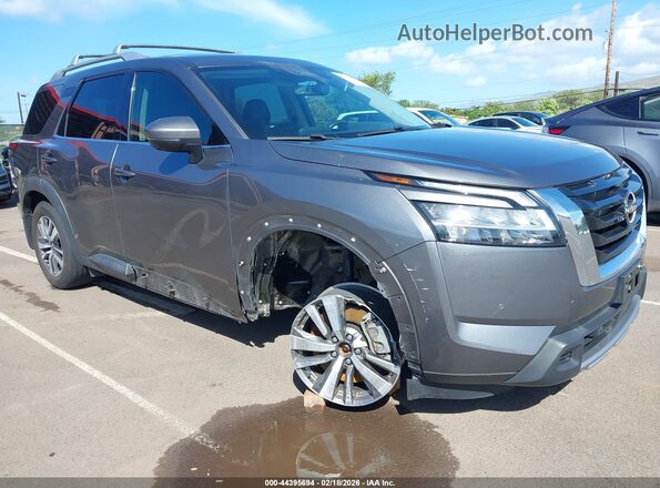 5N1DR3CA3PC200582 2023 NISSAN PATHFINDER Gray Widok z przodu