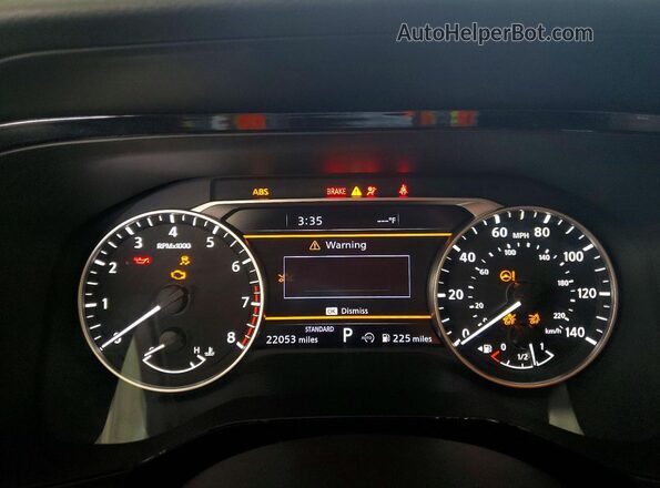 5N1DR3CA6SC249445 2025 NISSAN PATHFINDER Gray Вид щитка приладів