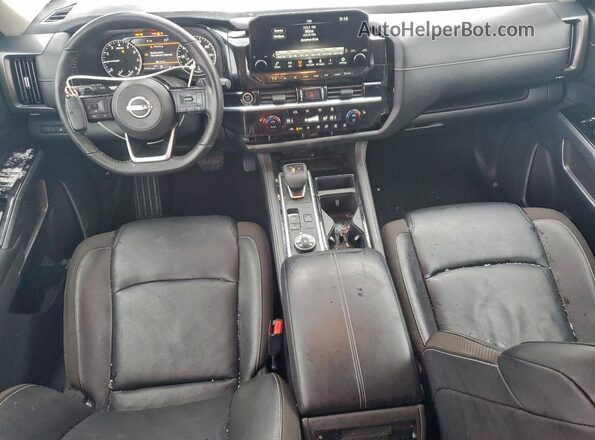 5N1DR3CC2PC201675 2023 NISSAN PATHFINDER Black Առջևի վահանակի տեսք