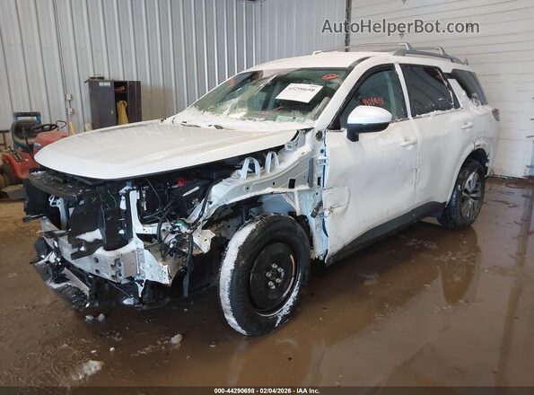 5N1DR3CC5SC292790 2025 NISSAN PATHFINDER White წინა მარცხენა ხედი სამი მეოთხედიდან