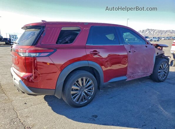 5N1DR3CD1PC214538 2023 NISSAN PATHFINDER Красный Задняя правая четверть