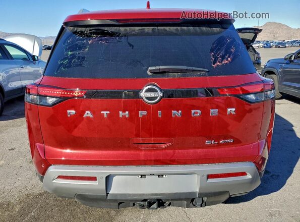 5N1DR3CD1PC214538 2023 NISSAN PATHFINDER Красный Вид сзади