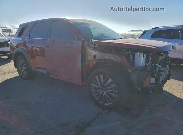 5N1DR3CD1PC214538 2023 NISSAN PATHFINDER Красный Передняя правая четверть