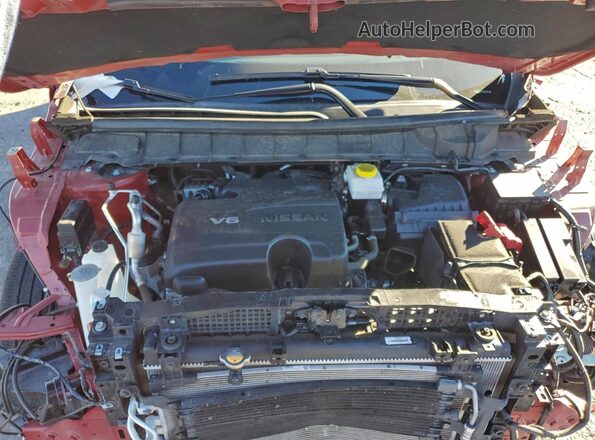 5N1DR3CD1PC214538 2023 NISSAN PATHFINDER Красный Вид подкапотного пространства