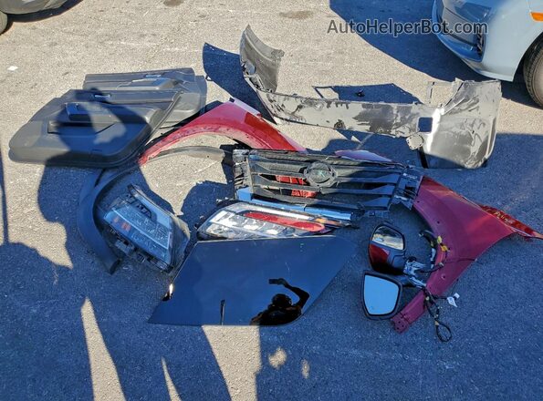 5N1DR3CD1PC214538 2023 NISSAN PATHFINDER Красный Вид наклейки с VIN-кодом