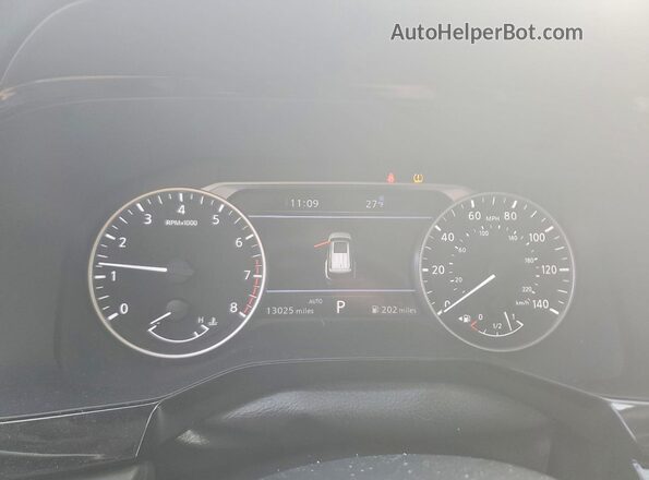 5N1DR3CD6RC289755 2024 NISSAN PATHFINDER White Instrument cluster view